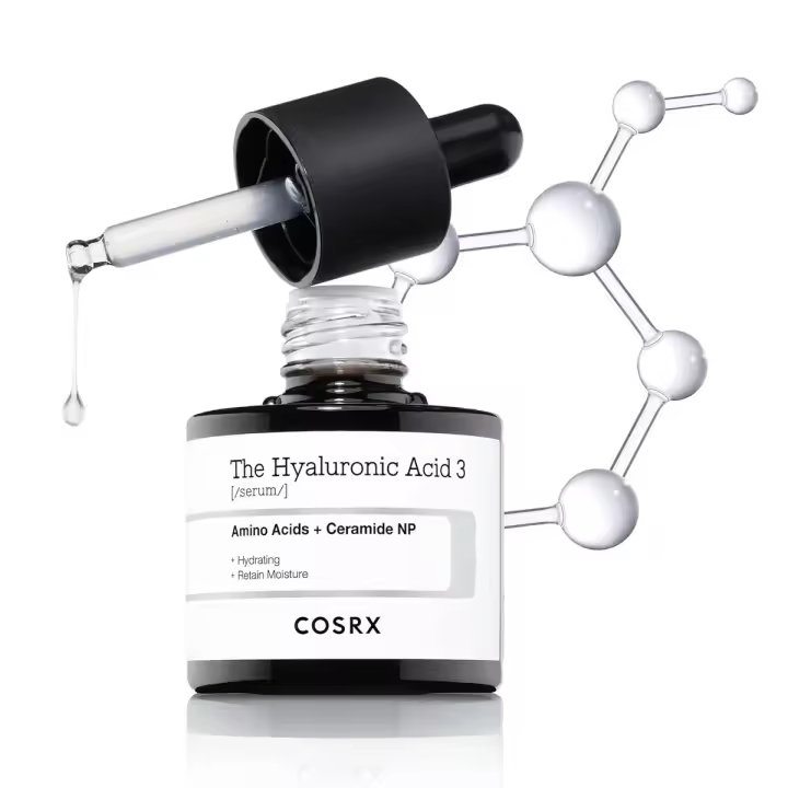 COSRX Suero de ácido hialurónico de sodio puro al 3%, suero facial hidratante que aumenta la humedad para líneas finas, arrugas, regordetas y reparadoras secas - 1