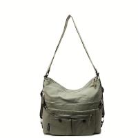 Bolso cruzado vintage unisex de gran capacidad Correa ajustable Múltiples bolsillos - details 3