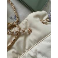 Bolso De Cadena De Rombos De Tela De Nailon, Bolso De Paquete De Crema Acolchado, Bolso De Cubo Pequeño. - details 14