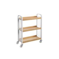 Carrito de Cocina Estrecho Carrito Auxiliar con Ruedas Ahorro de Espacio - details 8