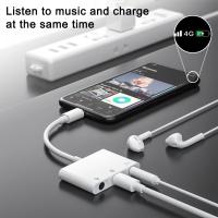 Adaptador de Audio Ligero de Microfón a Jack de Auriculares Dual 3.5mm - details 2