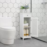 Almacenaje Pequeño Cajón Puerta Persiana Salón Dormitorio 30 x 32 x 87 cm Blanco - details 4