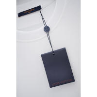 Camisetas de Verano de Algodón Patrón Clásico de Paracaídas Cuello Redondo - details 2