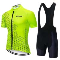2025 falda de busto de manga corta, almohadilla de gel, traje de ciclismo de montaña al aire libre, traje de ciclismo - details 2