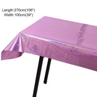 Mantel impermeable desechable, tela Rectangular, decoración para fiesta de cumpleaños y boda, manteles festivos para mesa - details 2
