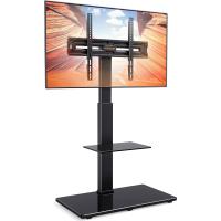 Televisores de 30-70 Pulgadas de hasta 50 Kg con Inclinación, 4 Alturas de Pilar, Soporte de TV con Estante - details 0