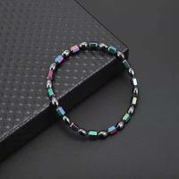 Pulseras de terapia magnética para pérdida de peso con cuentas de hematita para hombres y mujeres, antifatiga, curación - details 7
