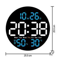 Reloj Digital de Pared Grande con Función de Cuento Regresivo Ideal para Hogar, Dormitorio, Oficina - details 2
