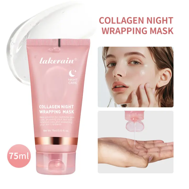 Mascarilla de Noche de Colágeno Coreano Hidratación Profunda para la Piel - 1