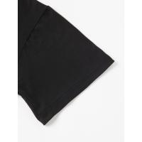 Camiseta deportiva informal de manga corta de verano para hombre, con costuras tricolores y cuello en V con muescas, estilo Henry - details 14