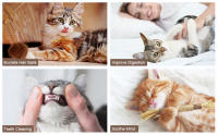 Excrete Hairballs Improve Digestion Teeth Cleaning Soothe Mind