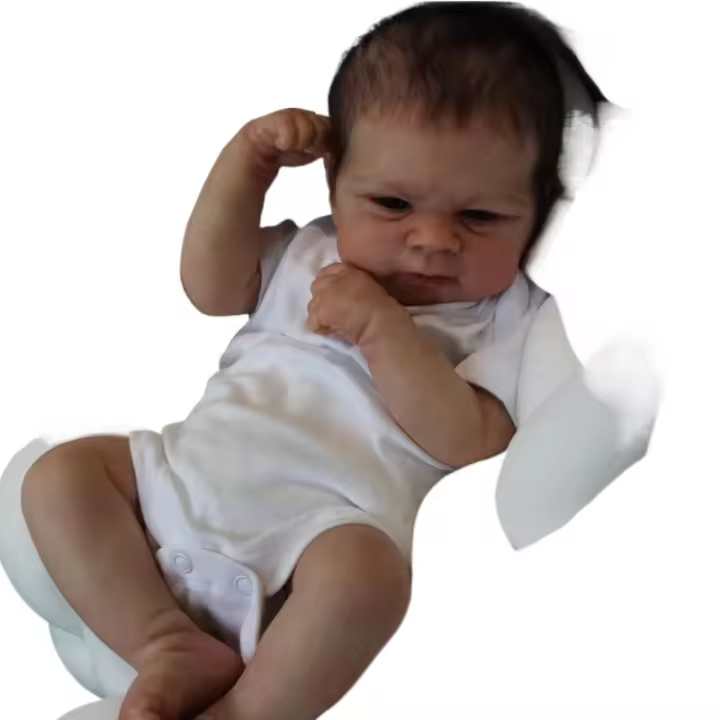 Muñeca De Bebé Reborn Realista De 50 CM Con Piel Pintada En 3D - 1