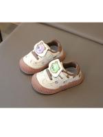 Zapatos informales antideslizantes para niñas, zapatillas versátiles de estilo coreano para aprender a caminar, fondo suave, novedad de otoño, 2024 - details 5