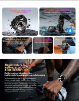 Blackview Reloj Inteligente W50 Pro Pantalla HD de 1.45'' Luz de Carga Llamadas por Bluetooth - details 4