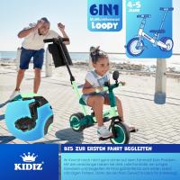 Bicicleta de Equilibrio, Triciclo para niños de 1 año a 5 Años, Capacidad de Carga hasta 25kg, Incl. Manillar/Barra de Seguridad/Cinturón de Seguridad/Timbre/Espejo. - details 47