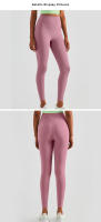 Leggings de Yoga de Cintura Alta OzalCtree Ajuste Ajustado, Nylon para Entrenamiento, Transpirables, Suaves - details 3