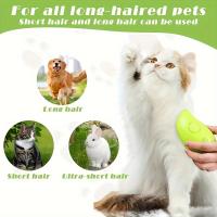 Cepillo de Spray para Mascotas de Silicona Suave Ideal para Eliminación de Pelo de Gatos y Perros - details 0