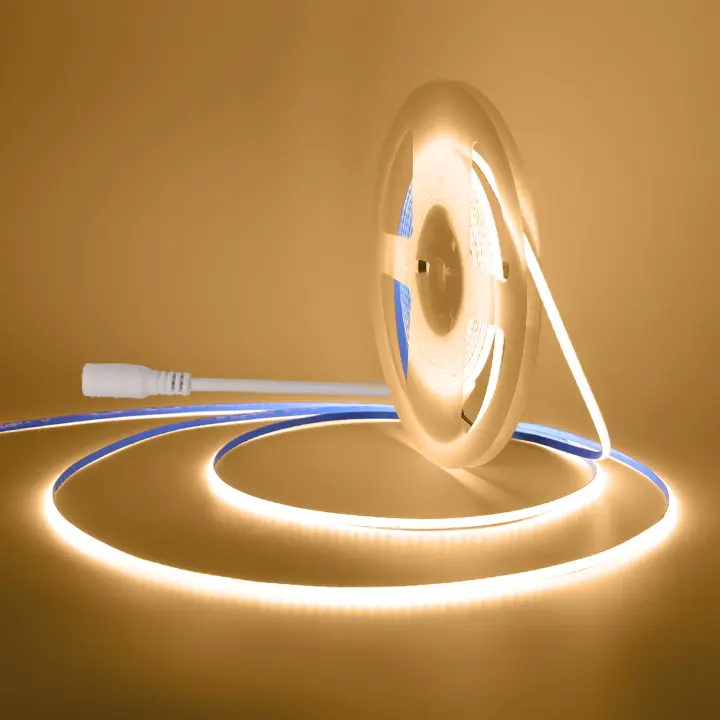GAHADA Cinta LED COB Ultra Delgada de 3mm de Alta Densidad Luz Bar de Blanco Caliente/Blanco Cálido/Natural Blanco 12V 320LEDs/m Iluminación y Decoración - 1