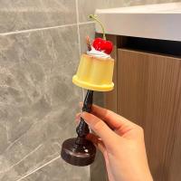 Luz LED nocturna de pudín Kawaii, lámpara de escritorio alimentada por batería, mesita de noche, dormitorio, Bar, decoración de habitación, atmósfera, luz para dormir, regalos para niños - details 10