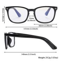 Gafas de Lectura Cuadradas Progresivas Multifocus Marco Completo Lentes de Policarbonato - details 3
