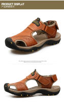 RUNSUN DAILY Sandalias de Verano Hechas a Mano Zapatos Casuales de Playa para Hombres y Mujeres - details 13