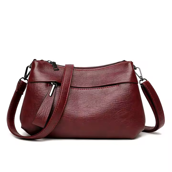 Bolso de mujer de Mediana edadBolso de hombre de moda tendencia simple Bolso de Madre Bolso versátil atmosférico - 1
