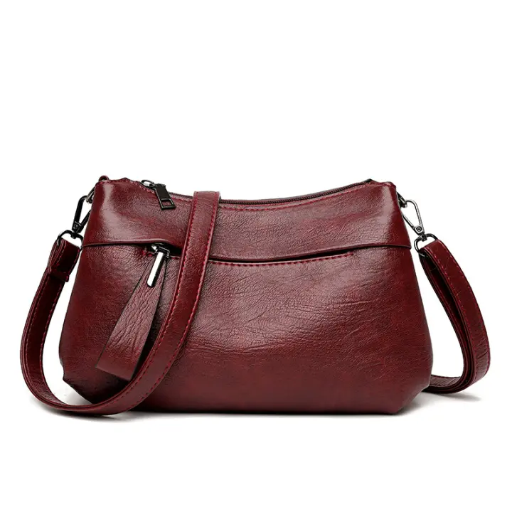 Bolso de mujer de Mediana edadBolso de hombre de moda tendencia simple Bolso de Madre Bolso versátil atmosférico - 1