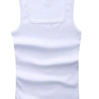 Chaleco deportivo para hombre, camiseta sin mangas con cuello cuadrado para culturismo, camiseta sin mangas con absorción de sudor, camiseta interior informal elástica para correr y gimnasio - details 11