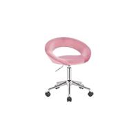 Taburete de Trabajo de 1 Pieza Giratorio Taburete de Silla Giratoria Silla de Oficina con Respaldo de Altura Regulable en Blanco - details 17