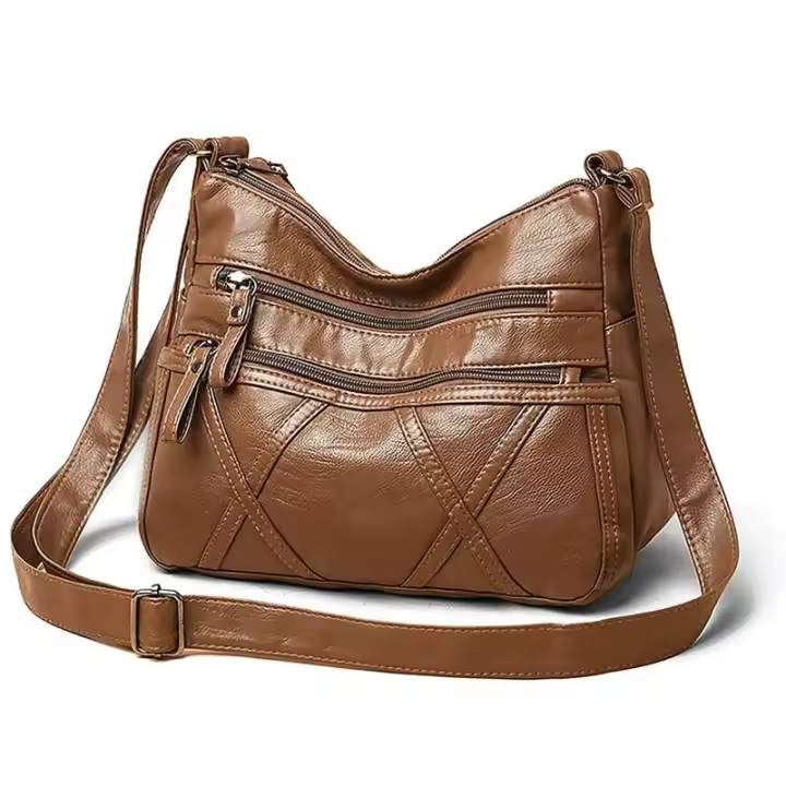 Bolso bandolera para mujer, bolso de hombro a la moda para uso diario informal, mochila de lujo de alta gama - 1