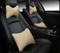 Almohada de Cuello para Coche BUNO Soporte de Cuero PU Almohada de Espalda Universal - details 4