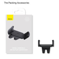 Baseus Soporte para teléfono de coche, ventilación de aire universal para iPhone y Xiaomi, soporte con clip - details 13