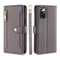 Funda Magnética Multifuncional de Piel para Mujer, Funda Protectora con Cremallera, Compatible con ZTE Blade A72 5G - details 8