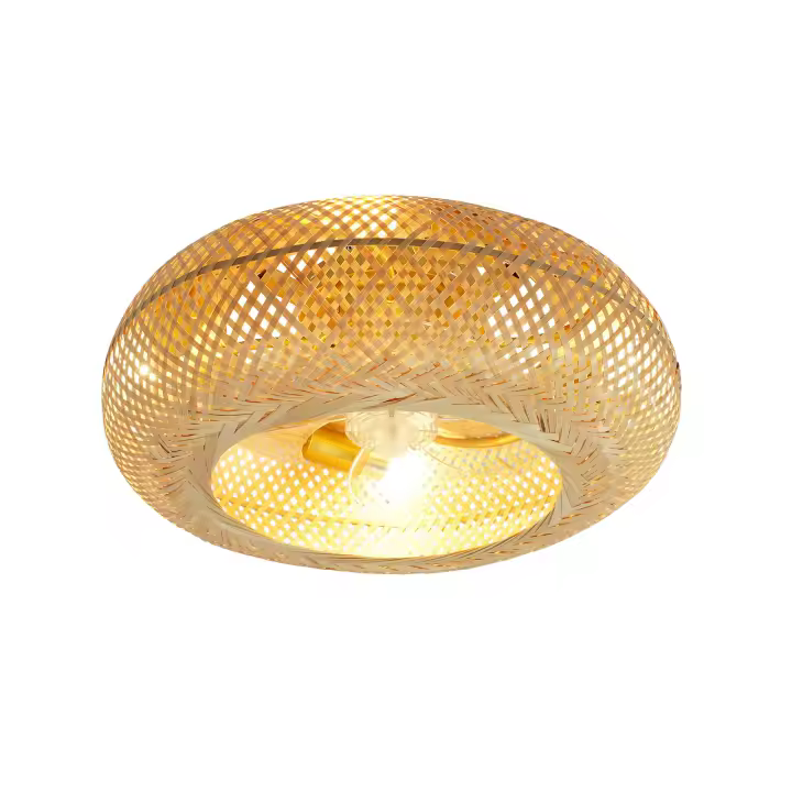 Luz de ventilador de techo de 20 pulgadas, luz de ventilador de techo con control remoto para dormitorio, sala de estar, cocina, comedor, pasillo - 1