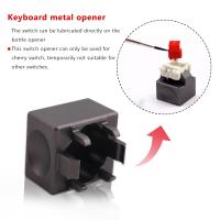 Abridor de interruptores de Metal, Kit de lubricación, teclas de teclado mecánico, abridor de aleación de aluminio al instante para interruptores Cherry Mx - details 0