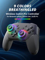 Mando inalámbrico para Switch OLED/Lite Pro, mando a distancia con batería de 1000Mah, función Turbo programable, Joystick - details 0