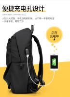 Mochila resistente al desgaste para viajeros, mochila informal de tela Oxford, mochila curva impermeable neutra para estudiantes de secundaria - details 6