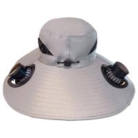 Power, para hombres y mujeres, 2 ventiladores solares y carga USB, gorra con ventilador, sombrero para el sol - details 3