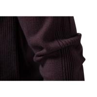 Suéter grueso de cuello redondo para hombre, jersey de punto cansado, tops de otoño e invierno - details 16