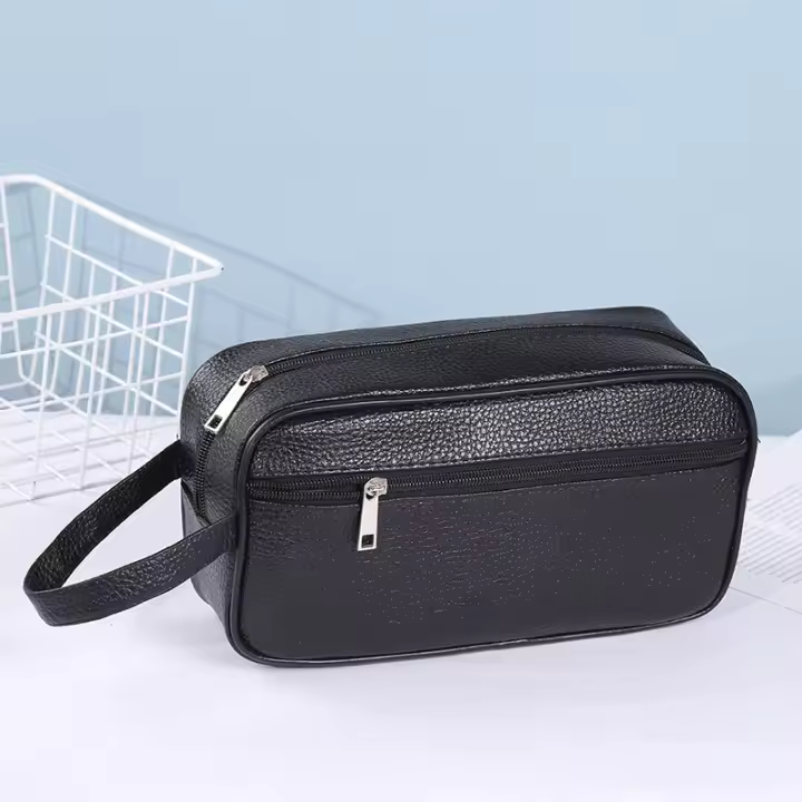 Cartera retro de cuero PU para hombre, cartera de moda de negocios para mujer con tarjetero, bolsos para teléfono móvil y viaje - 1
