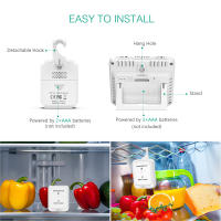 ORIA-termómetro Digital inalámbrico para refrigerador, Monitor de temperatura, 2 sensores - details 4