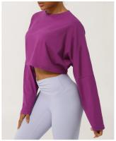 Polo de Yoga de Nylon Cuello Redondo, Ajuste Suelto, Transpirable para Entrenamiento - details 4
