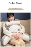 Almohada de lectura grande para niños o adultos Almohada de espalda desmontable con brazos para sentarse en la cama - details 9