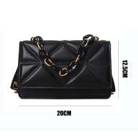Señoras De Gran Capacidad Bolso De Hombro, Bolso De Moda Casual, PU Solapa Bolso De Hombro - details 0