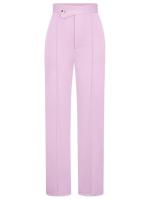 Pantalones holgados elegantes de cintura alta para mujer primavera otoño para moda femenina - details 17