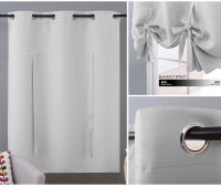RYB-cortina opaca home1, accesorios de decoración del hogar, cortina de tela para ventana de cocina - details 9