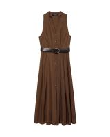 Ropa de mujer europea y americana temperamento elegante con cinturón Vestido midi - details 1