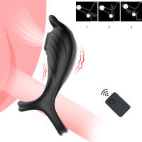 Anillo vibrador de succión para parejas, estimulador del clítoris, Juguetes sexuales para hombres, Control remoto, masajeador del punto G, productos para adultos - details 1