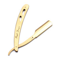 Cuchillo plegable de acero para hombre, herramienta de depilación, con hoja Z6102 maquinilla de afeitar, 10 cuchillas - details 6