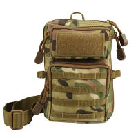 Bolsa EDC para caza al aire libre, bolsa con soporte para teléfono, Camping, senderismo, sistema MOLLE, mochila, riñonera de utilidad - details 2